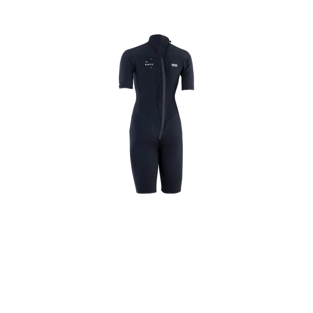 ION Damen Shorty Static 2/2 Backzip kurzarm - black