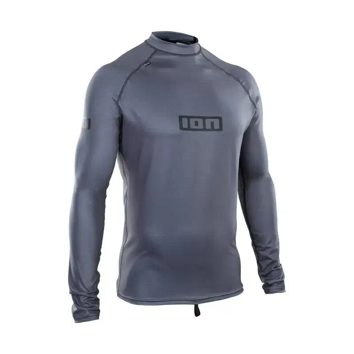 ION Herren Lycra Promo Rashguard Langarm - Steel Blue