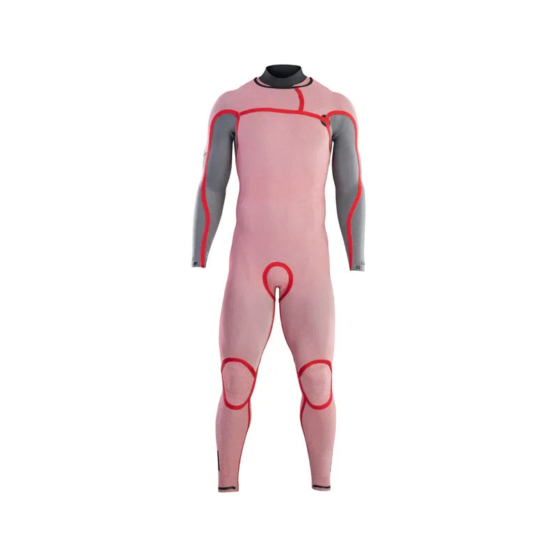 ION Herren Neoprenanzug Seek Amp 3/2mm Frontzip - black
