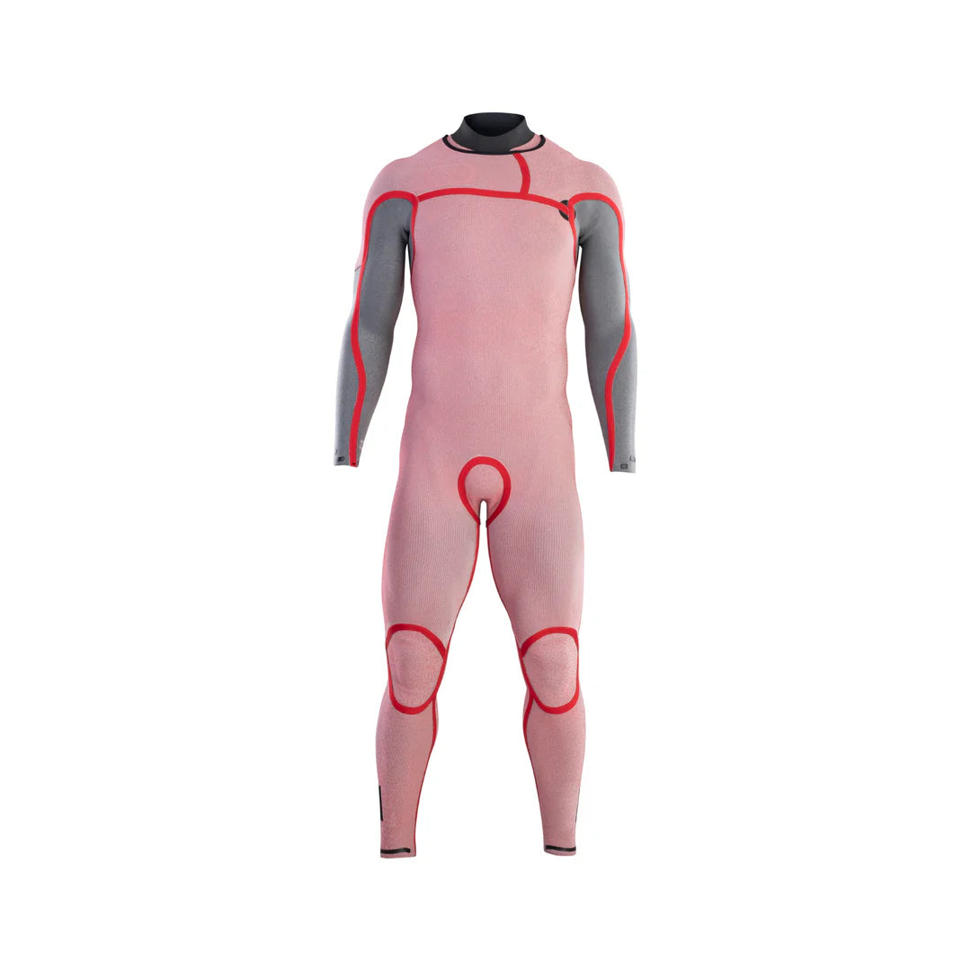 ION Herren Neoprenanzug Seek Amp 3/2mm Frontzip - black