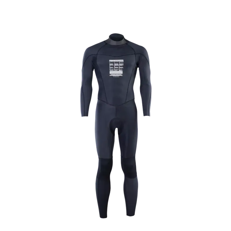 ION Herren Neoprenanzug Static 3/2mm Backzip - Black Grösse S (Miete)