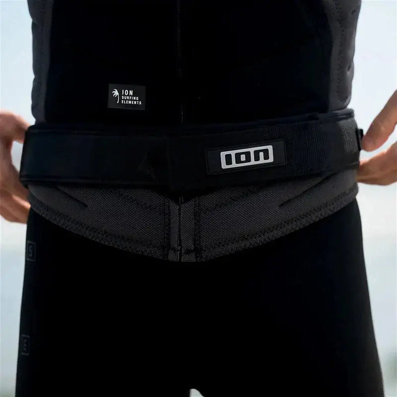 ION Leash WING/SUP Core Coiled Hip Safety 8"