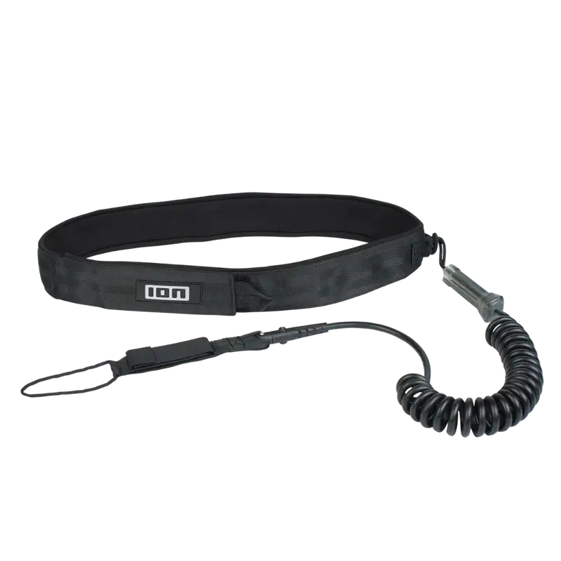 ION Leash WING/SUP Core Coiled Hip Safety 8"