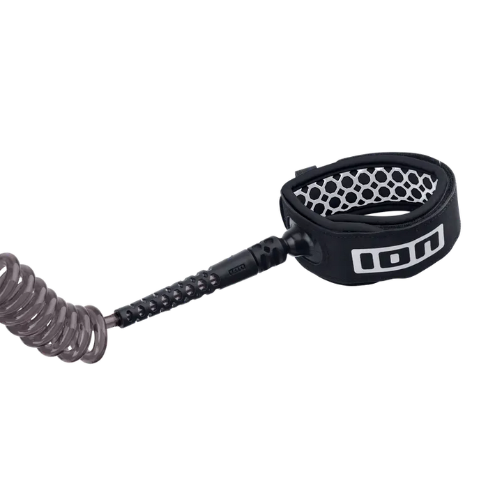ION Wingboard Leash Coiled ankle 5'5" - black