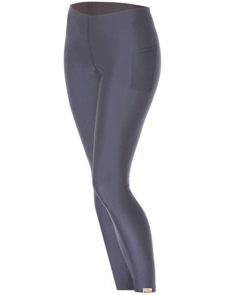 IQ-UV Damen Leggins UPV 300 Slim Fit mit Handy Tasche - ash