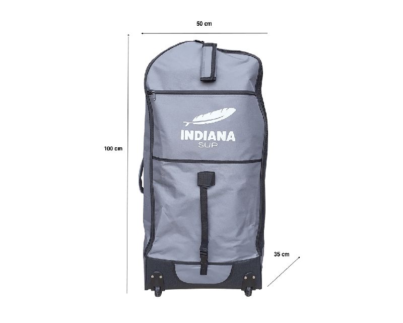 Indiana Family Wheelie Bag - grau