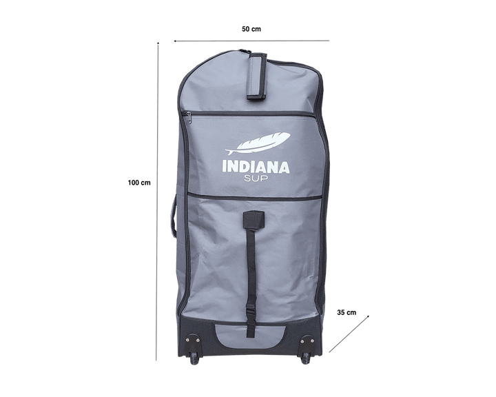 Indiana Family Wheelie Bag - grau