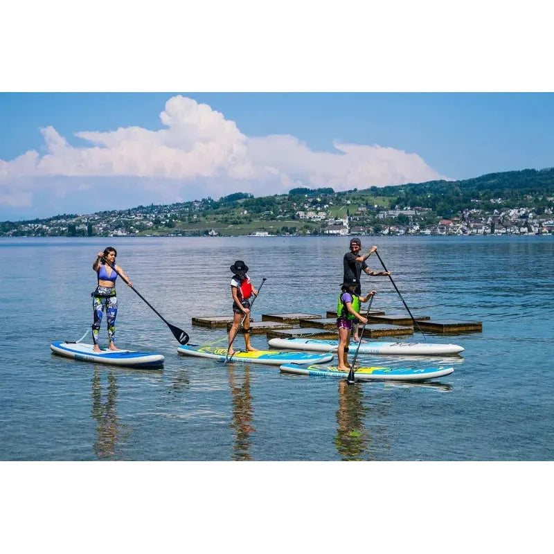Indiana Inflatable SUP 10'6" Family Pack ink 3-piece Fibre / Composite Paddle - misty blue (2026)