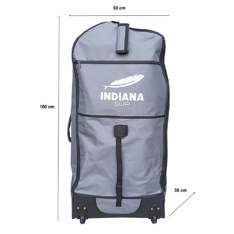 Indiana Inflatable SUP 10'6" Family Pack ink 3-piece Fibre / Composite Paddle - misty blue (2026)