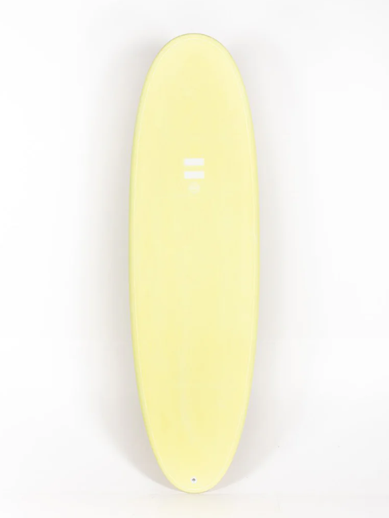 Indio Endurance Surfboard 5'10" Plus+ 42.9L - Swirl Effect Yellow