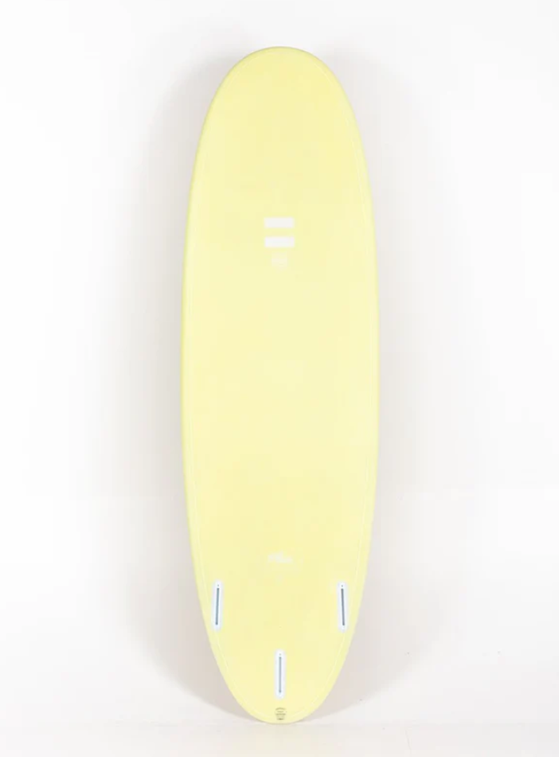 Indio Endurance Surfboard 5'10" Plus+ 42.9L - Swirl Effect Yellow