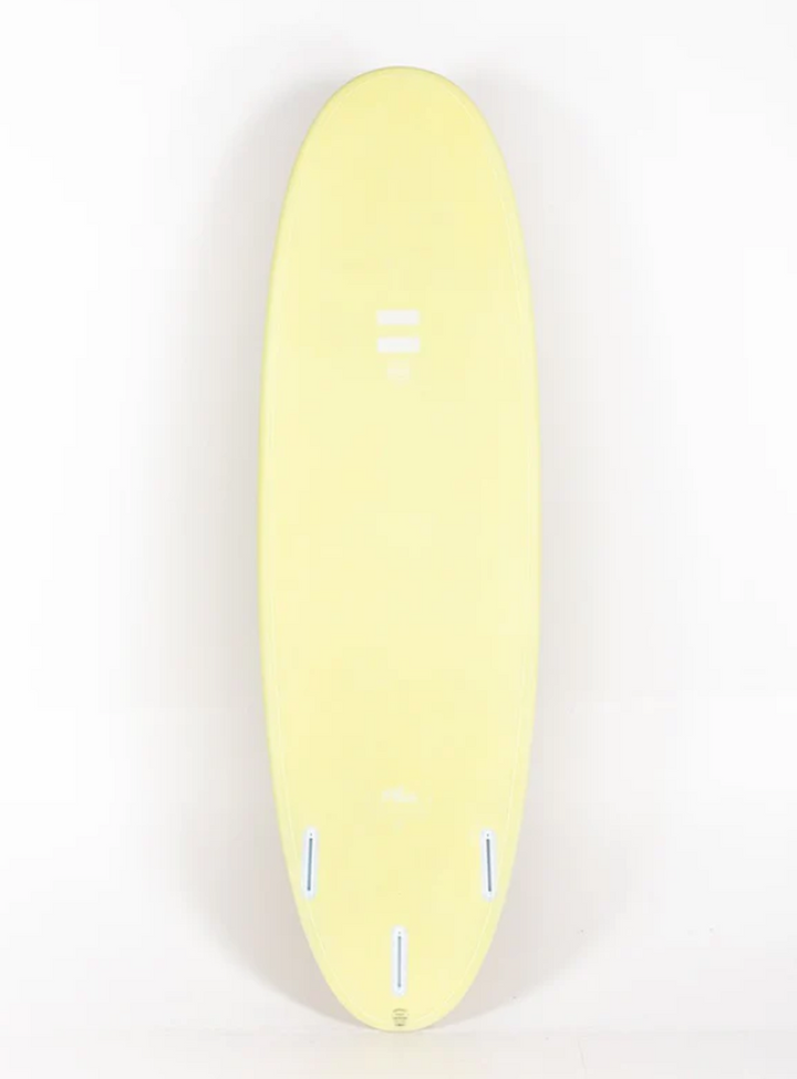 Indio Endurance Surfboard 5'10" Plus+ 42.9L - Swirl Effect Yellow