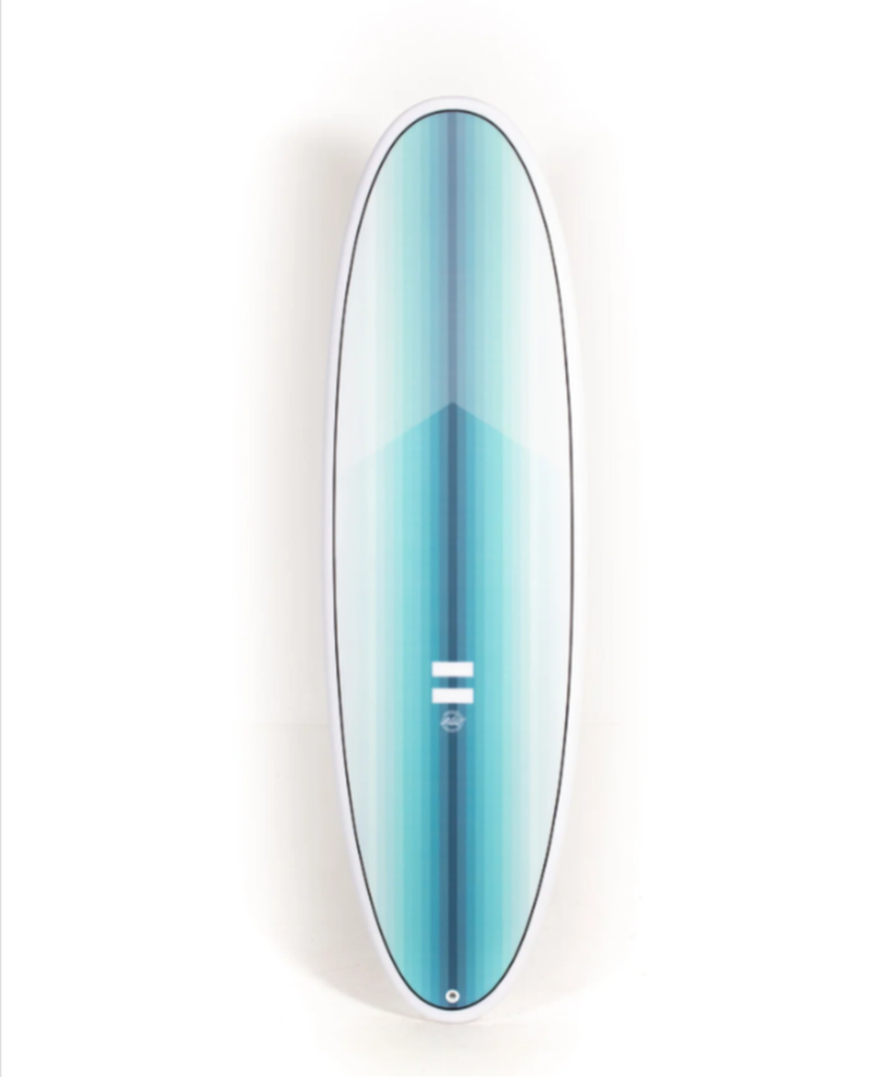 Indio Endurance Surfboard Plus 6'6" 53l - Light Stripes