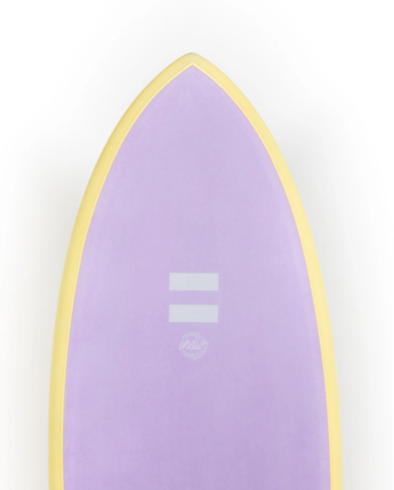 Indio Surfboards DAB Fish 5'5" 33.5L - Cream Lilac
