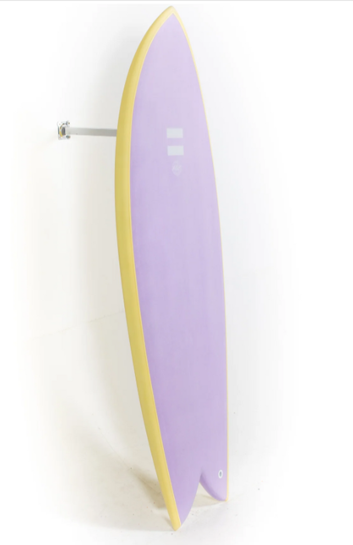 Indio Surfboards DAB Fish 5'5" 33.5L - Cream Lilac