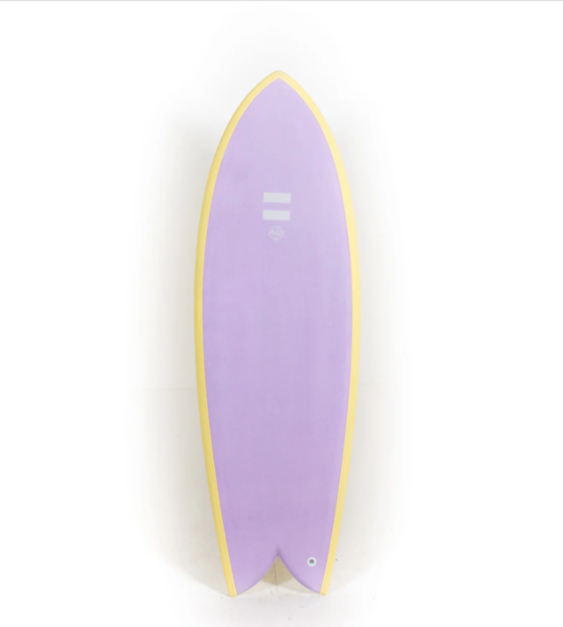 Indio Surfboards DAB Fish 5'5" 33.5L - Cream Lilac