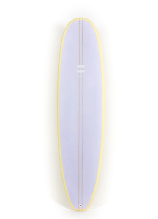 Indio Surfboards Mid Length 7'0" 49.4L - Cream Lilac