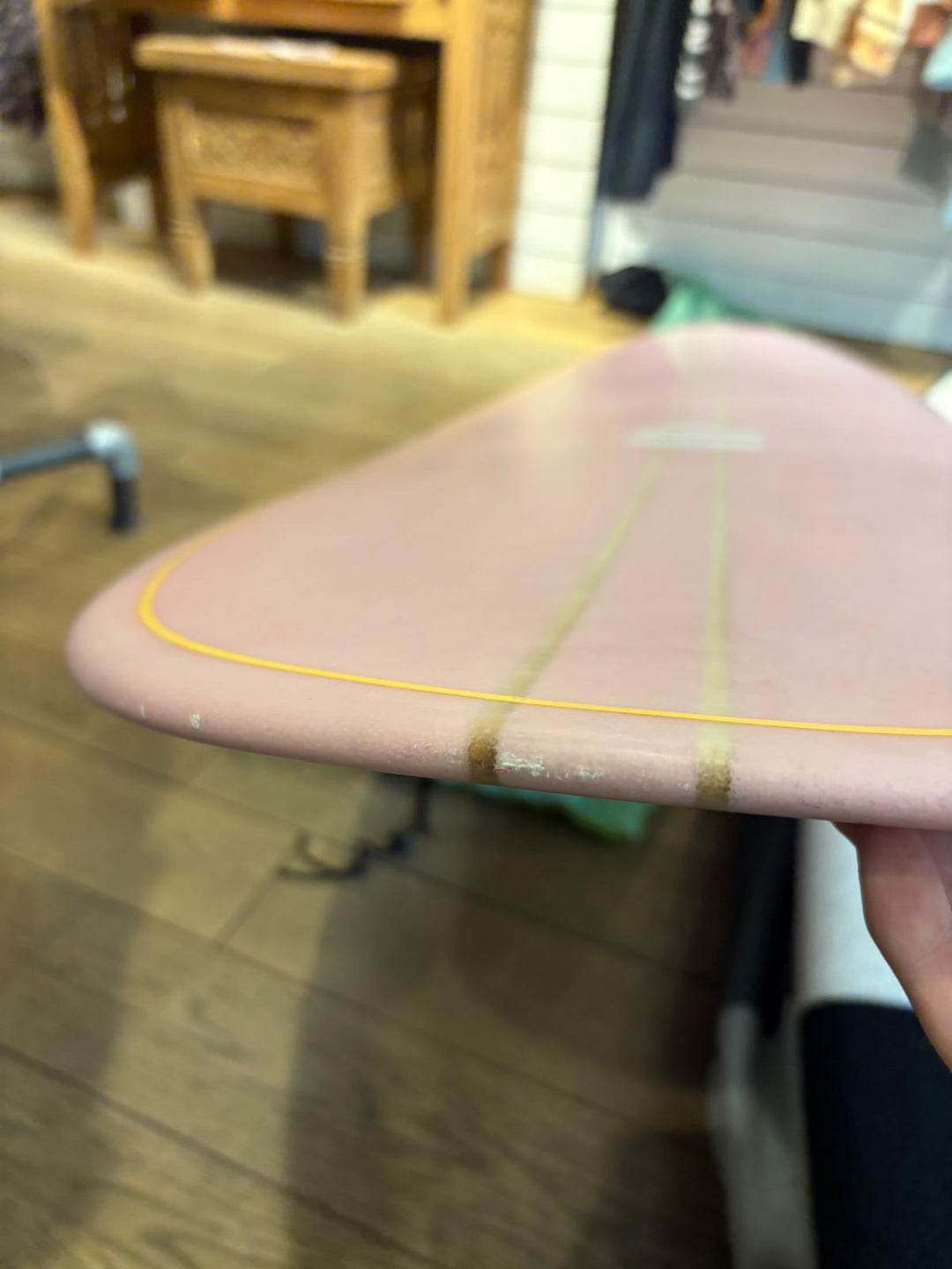 Indio Surfboards Mid Length 7'6" - Pink (Transportschaden)