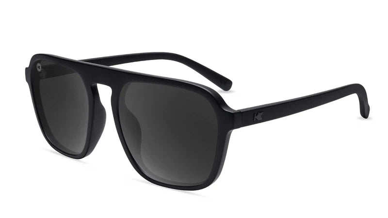 Knockaround Brillen Pacific Palisades - Black on Black