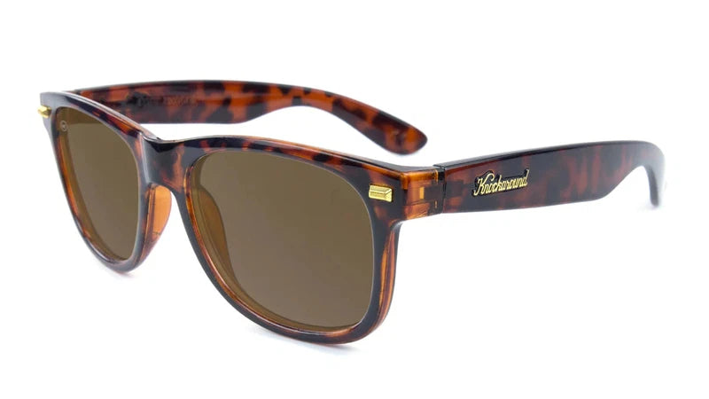 Knockaround Brillen Seventy Nines - Glossy Tortoise Shell / Amer