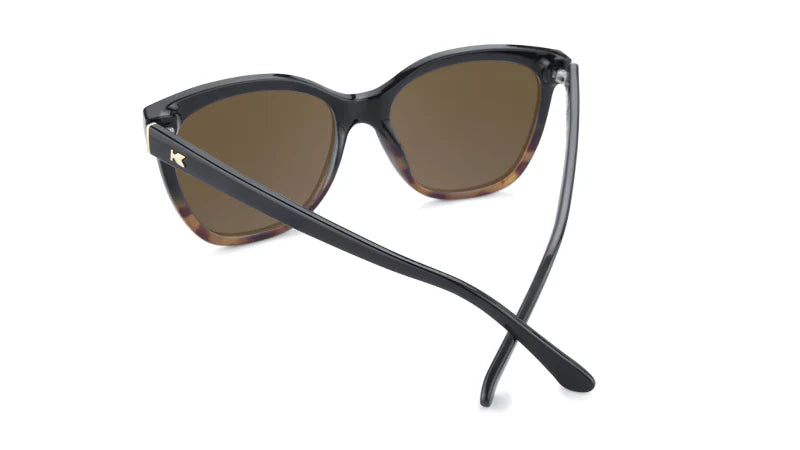 Knockaround Sonnenbrille Deja Views - Glossy Black & Blonde Tortoise Shell Fade