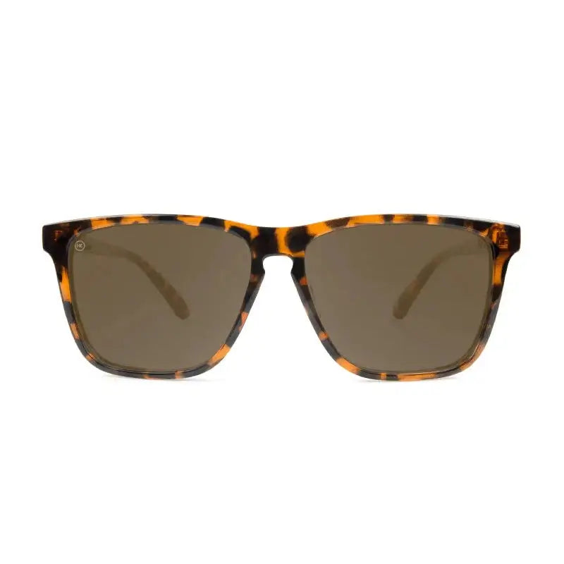 Knockaround Sonnenbrille Fast Lanes - Glossy Tortoise Shell / Amber