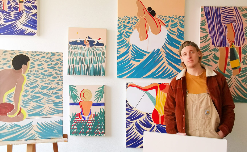 Lavater Grusskarte - summer days