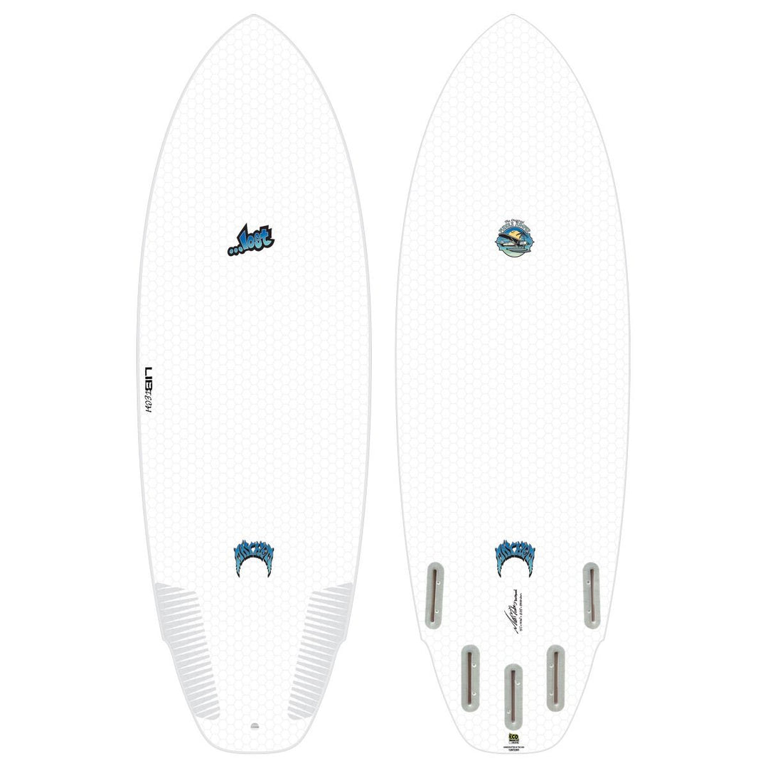 Libtech Surfboards Puddle Jumper by Lost 5'7" - clear