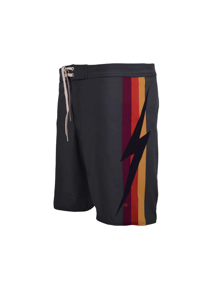 Lightning Bolt Herren Boardshorts 70'S RETRO - black