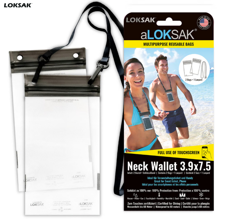 aLokSak Wasserdichte Handytasche - Neck Wallet