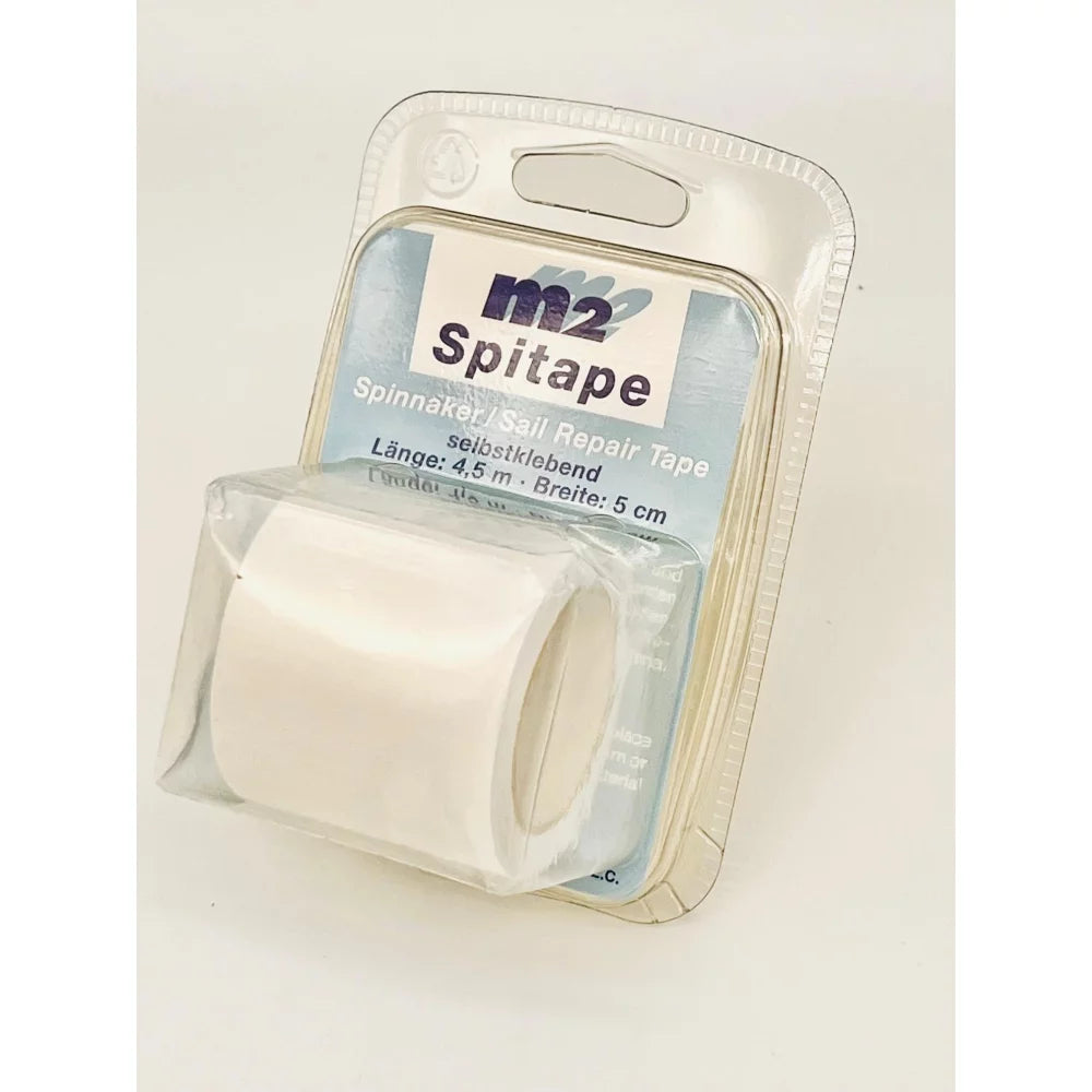 M2 Spitape aus Spinnaker Nylon 4.5m x 5cm - weiss