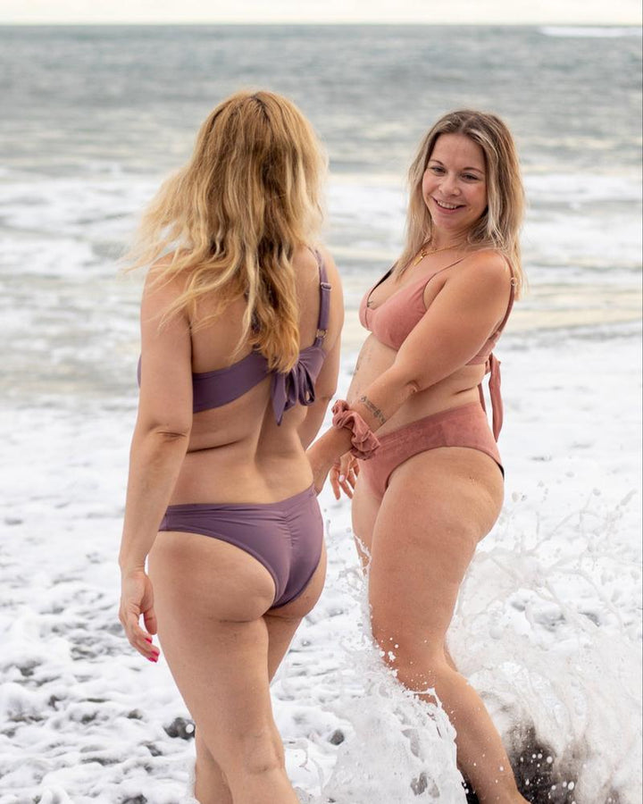 Main Design Bikini Bottom Blush Surf