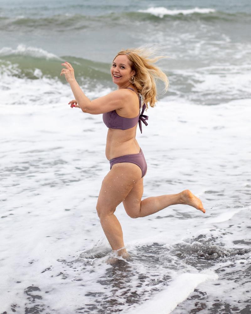 Main Design Bikini Bottom Blush Surf