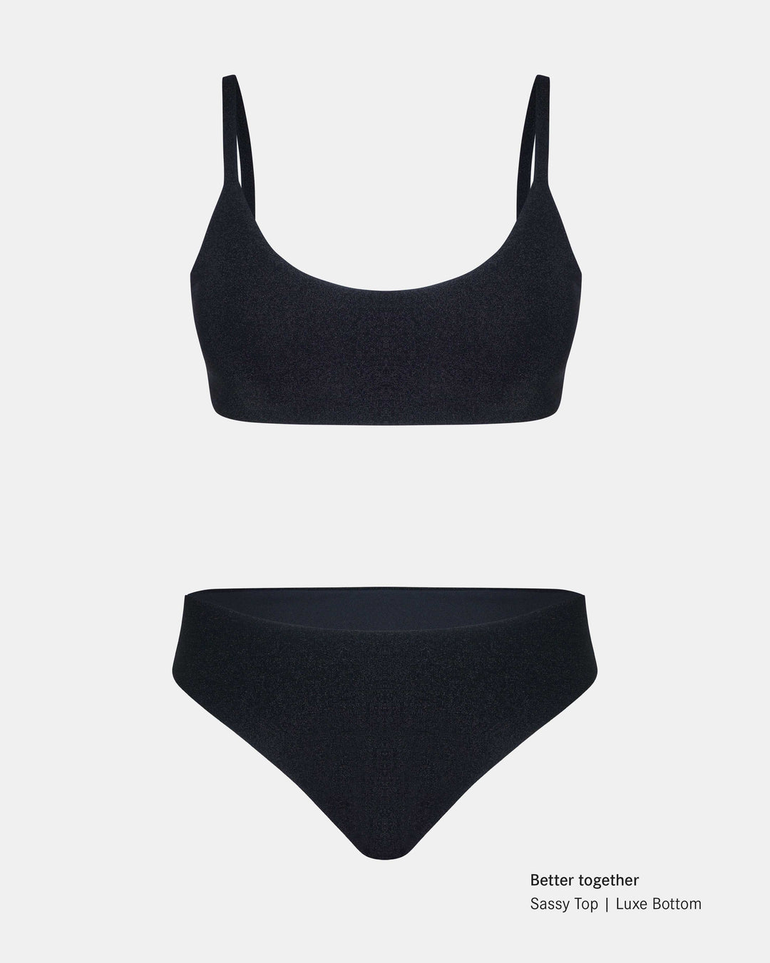Main Design Bikini Bottom Luxe Glitter