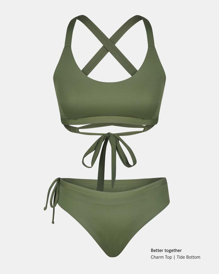 Main Design Bikini Top Charm Surf