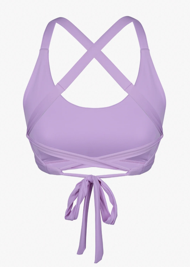 Main Design Bikini Top Charm - amethyst