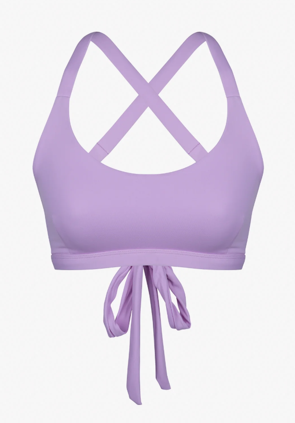Main Design Bikini Top Charm - amethyst