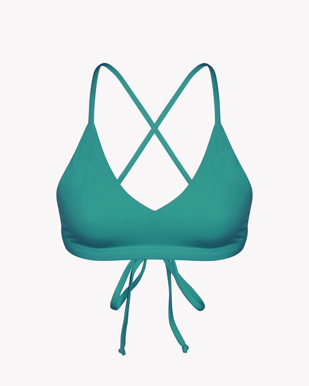Main Design Bikini Top Pasta - emerald