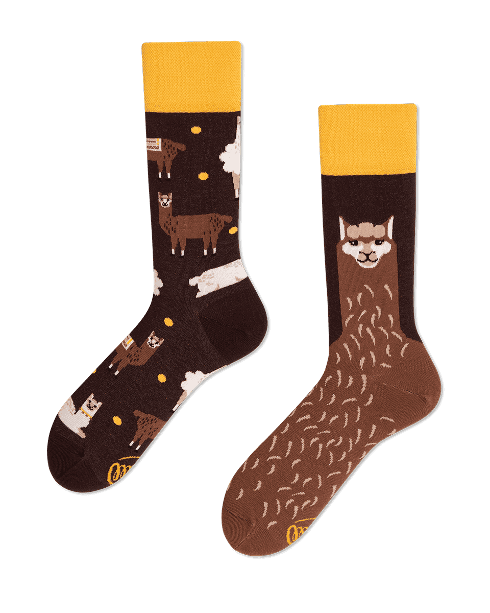 Many Mornings Socken -Fluffy Alpaca