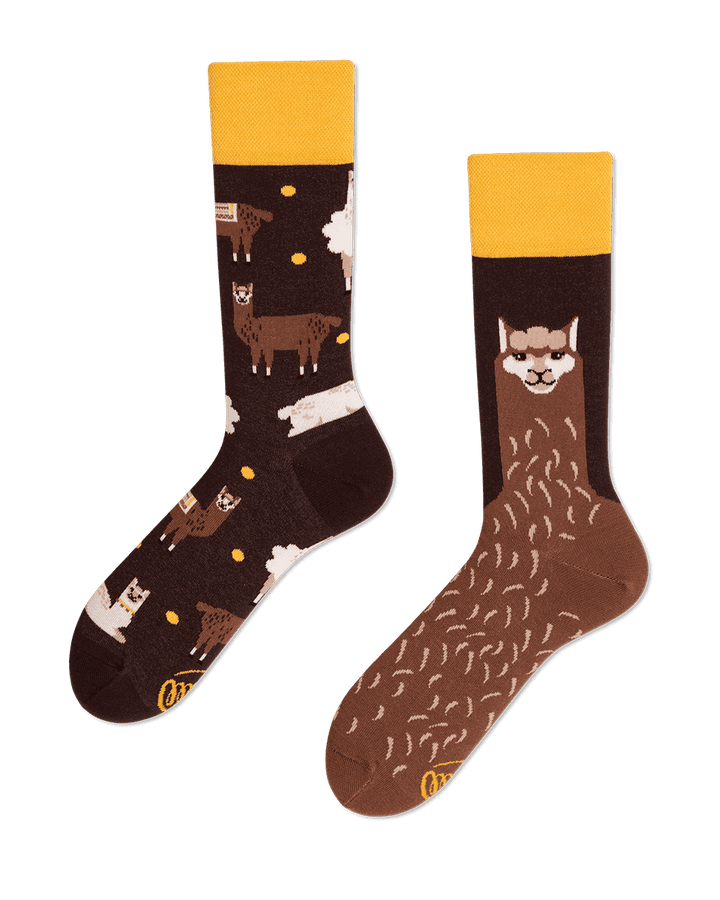 Many Mornings Socken -Fluffy Alpaca