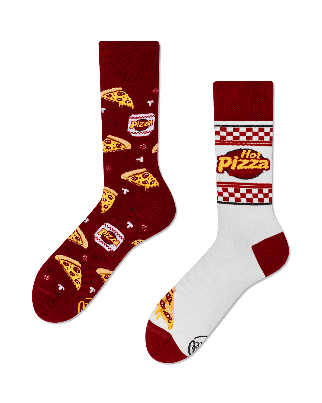 Many Mornings Socken -Pizza Slice