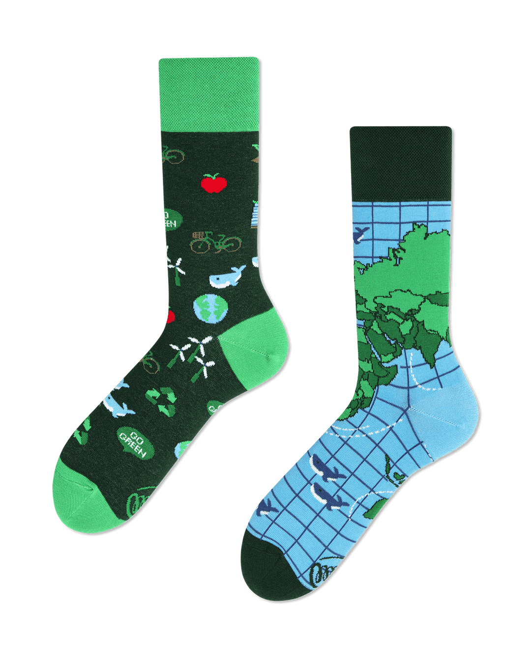 Many Mornings Socken - Save The Planet