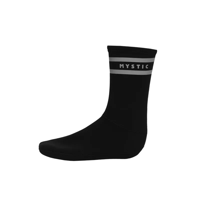 Mystic Neoprensocken Round Toe - Black