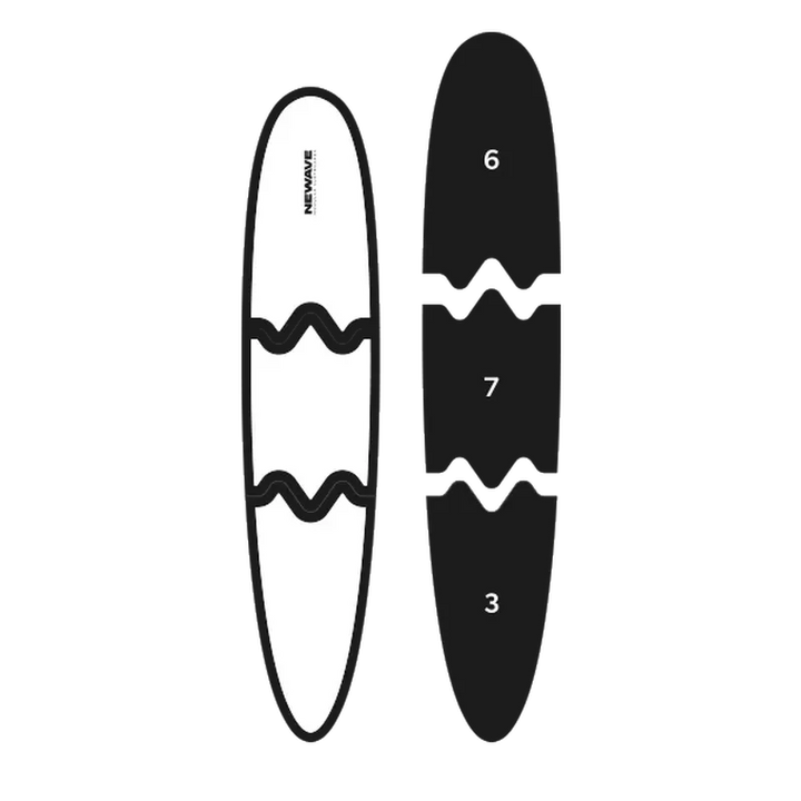 Newave Surfboards Longboard 9'0" 65L
