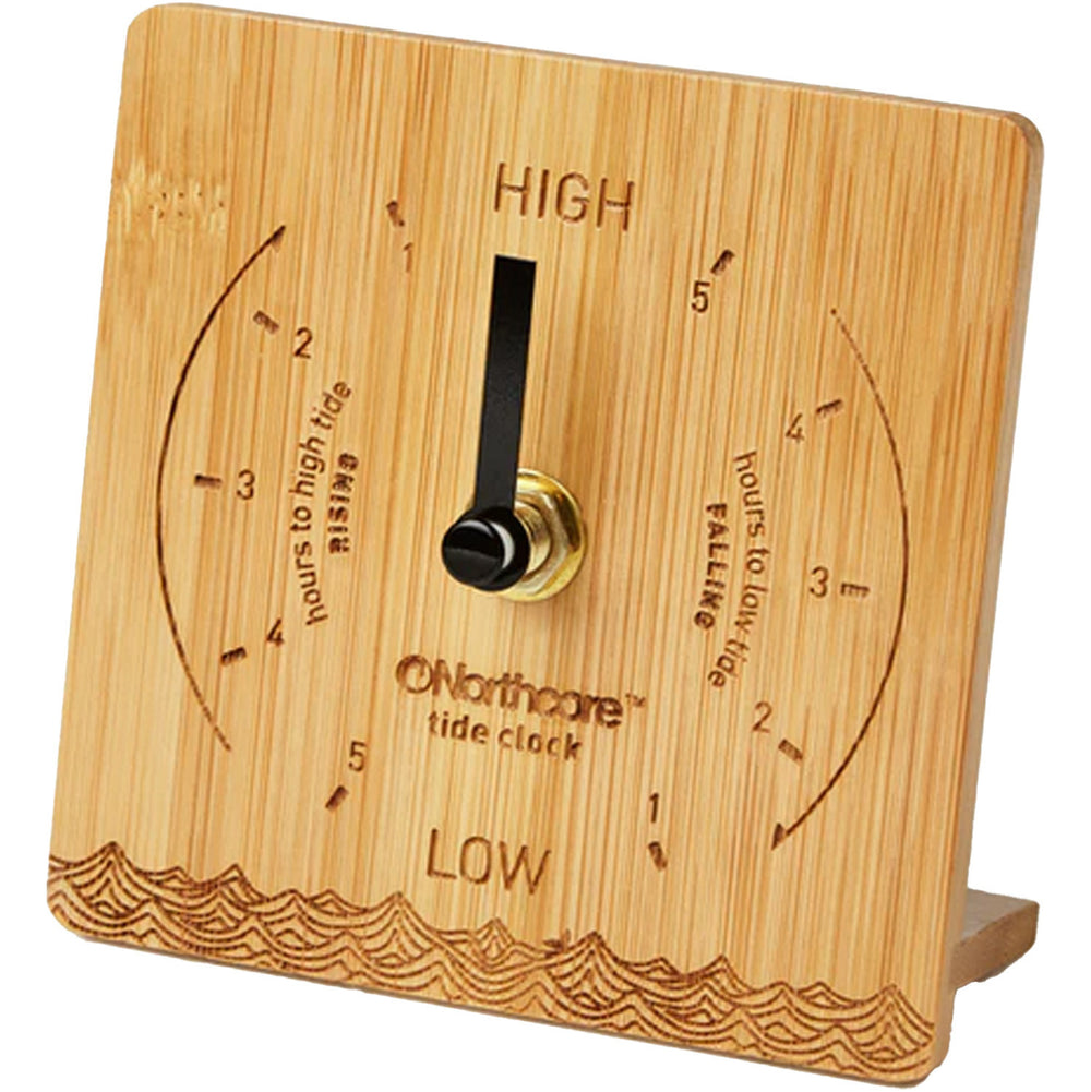 Northcore Bambus Tischuhr - bamboo