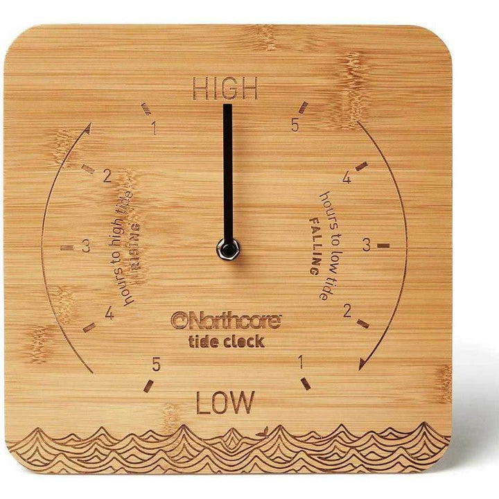 Northcore Bambus Tischuhr - bamboo
