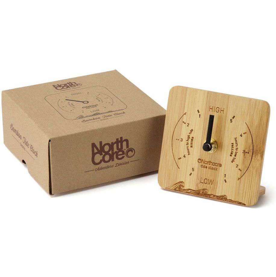 Northcore Bambus Tischuhr - bamboo