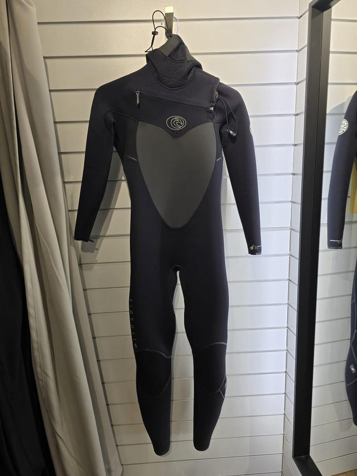 Nr. 2 Rip Curl Damen Neoprenanzug Flashbomb 5/4mm Chestzip - Black Grösse 8 (Miete)