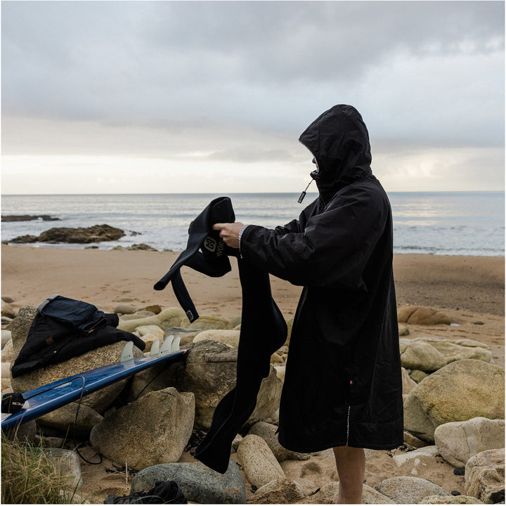 Nyord Primaloft Outdoor Poncho - black/grey