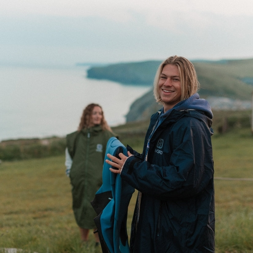 Nyord Primaloft Outdoor Poncho - black/grey